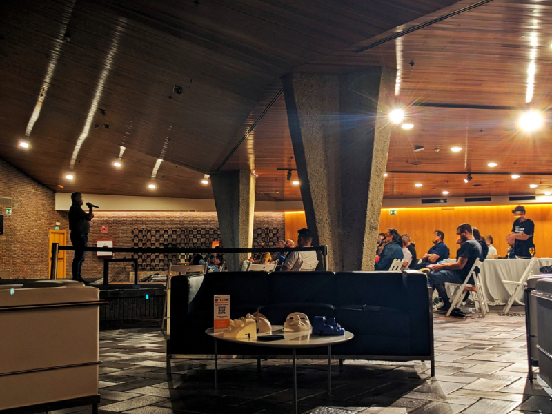 Fotografia del evento wobitcoin 2023